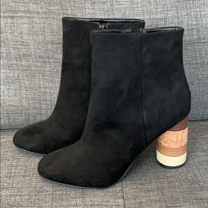 Black booties